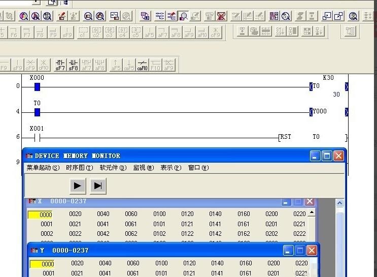 三菱PLC怎樣編寫計時指令?