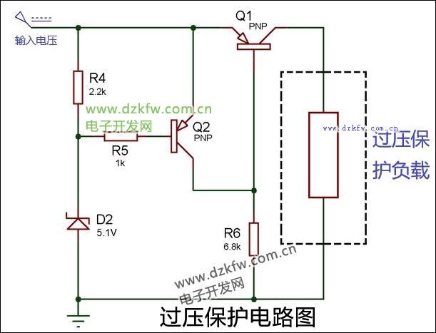 過壓保護(hù)電路圖