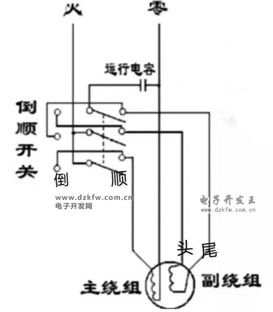 電動機倒順開關的接線控制分析