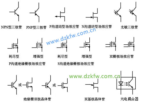 手機(jī)中的晶體管符號(hào)